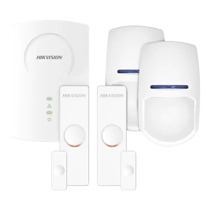 [DS-PH-K/EMP] KIT Sensores Inalámbricos AX HUB / 1 Expansor de 8 Zonas Inalámbricas / 2 Contactos Magnéticos / 2 Sensores PIR para Interior / Compatible con panel AX HUB y Híbrido DS-PHA64-W4P2